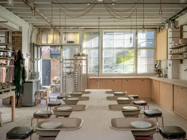Crown Works Pottery school